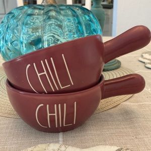 Rae Dunn CHILI Bowls Set Of Two